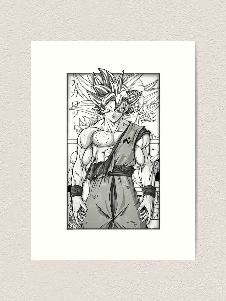 Como desenhar o Goku super sayajin 3 ultra instinct: How to draw:  Dragonball super 