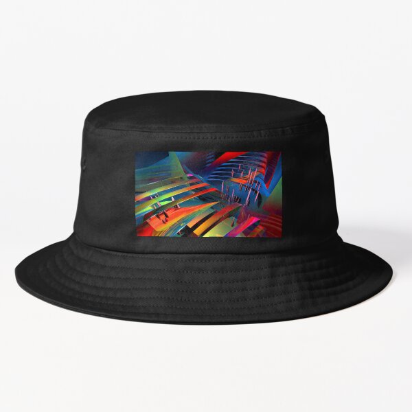 Abstract painting Music of the soul #12  Bucket Hat