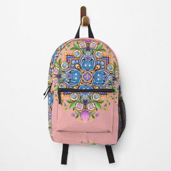 Item preview, mandala with small flowers, lilies of the valley designed and sold by Hennagirl.