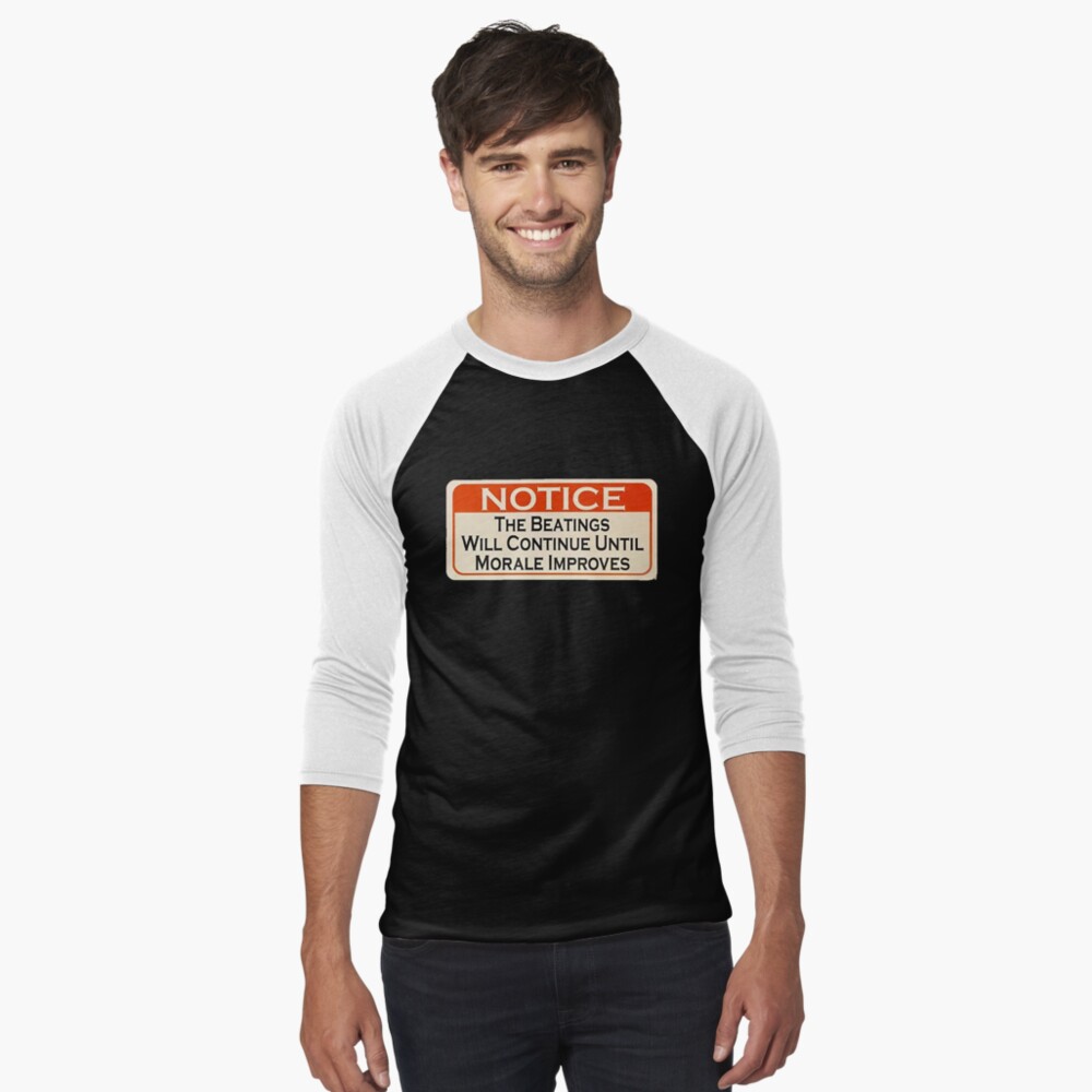 Artikel-Vorschau von Baseballshirt mit 3/4-Arm, designt und verkauft von CamMuscle.