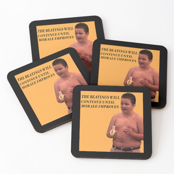 Item preview, Gibby The Beatings Will Continue Until Morale Improves designed and sold by CamMuscle.