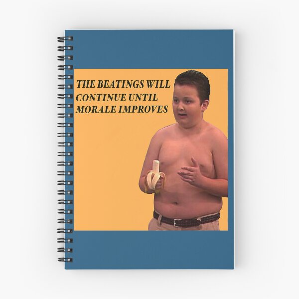 Item preview, Gibby The Beatings Will Continue Until Morale Improves designed and sold by CamMuscle.