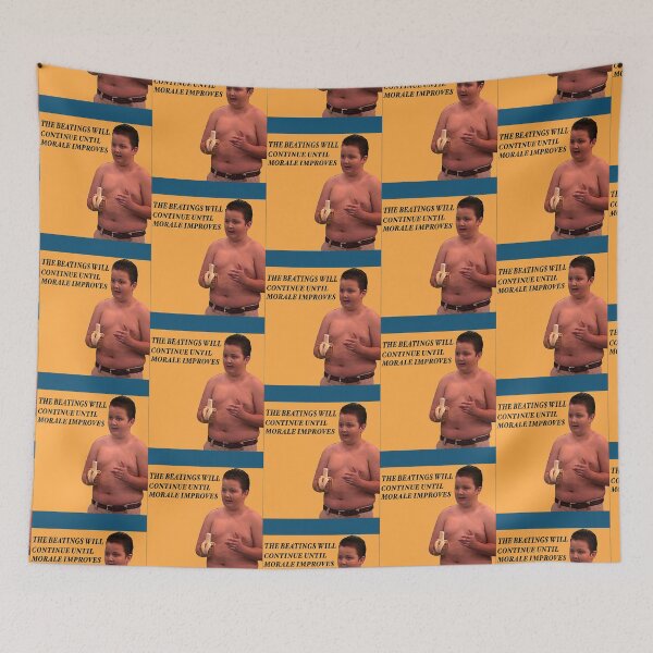 Item preview, Gibby The Beatings Will Continue Until Morale Improves designed and sold by CamMuscle.