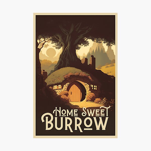 Item preview, Accueil Sweet Burrow - Portes Rondes - Halfling Hole IV - Fantasy Funny designed and sold by Fenay Designs.