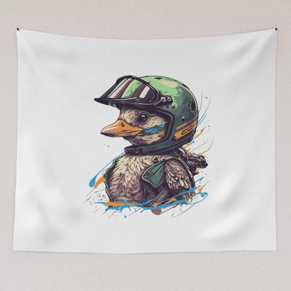 Item preview, Duck Cool Helmet designed and sold by cosmic-geek.