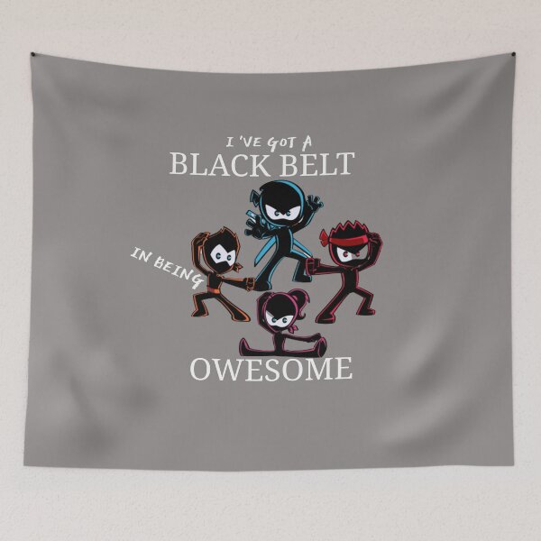 Item preview, I've got a black belt in being awesome ninja kidz t-shirts. designed and sold by bloosoms.