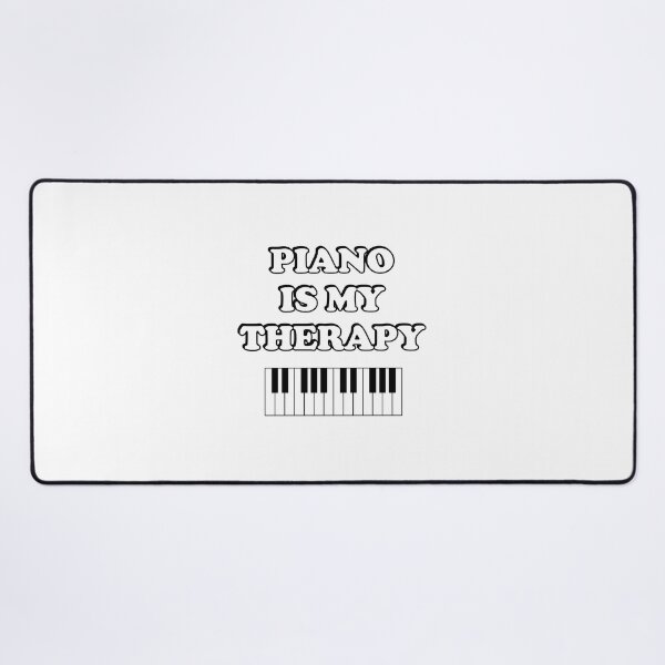Item preview, Piano is my therapy designed and sold by Inspirationmotivation.