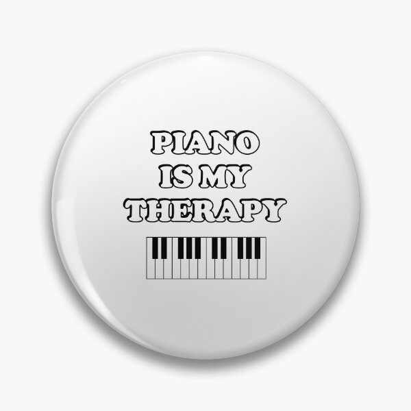 Item preview, Piano is my therapy  designed and sold by Inspirationmotivation.