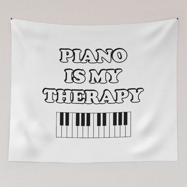 Item preview, Piano is my therapy  designed and sold by Inspirationmotivation.