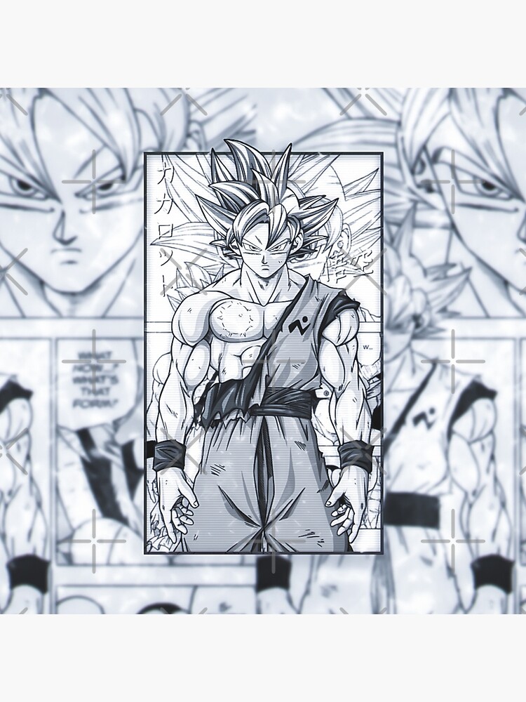 Dragon Ball Super Shonen Anime Kakarot Manga Panel Art B&W Art Print for  Sale by CataclasticArts ;)