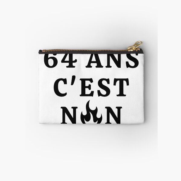 Aperçu de l'œuvre 64 Ans Cest Non - Protestation Française 2023 créée et vendue par ViewerEqualsPhoton.