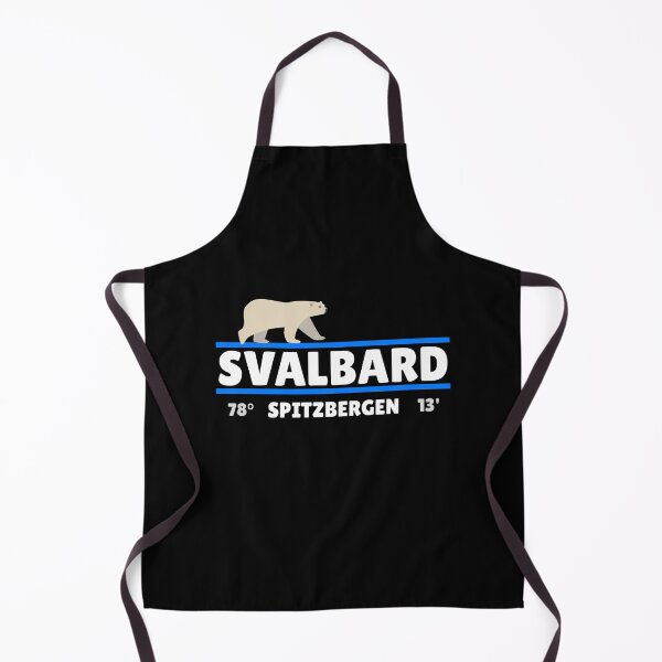 Item preview, Svalbard Spitsbergen Norway coordinates polar bear designed and sold by Christos tsekmes.