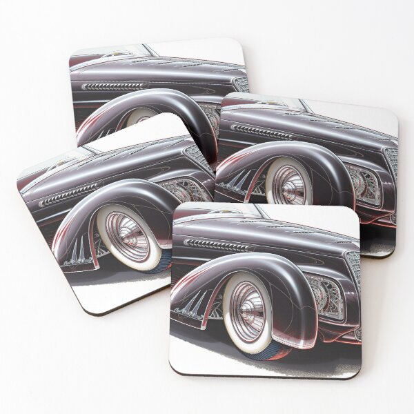 Item preview, Illustration of a classic car customized from the 30s designed and sold by Paninato.
