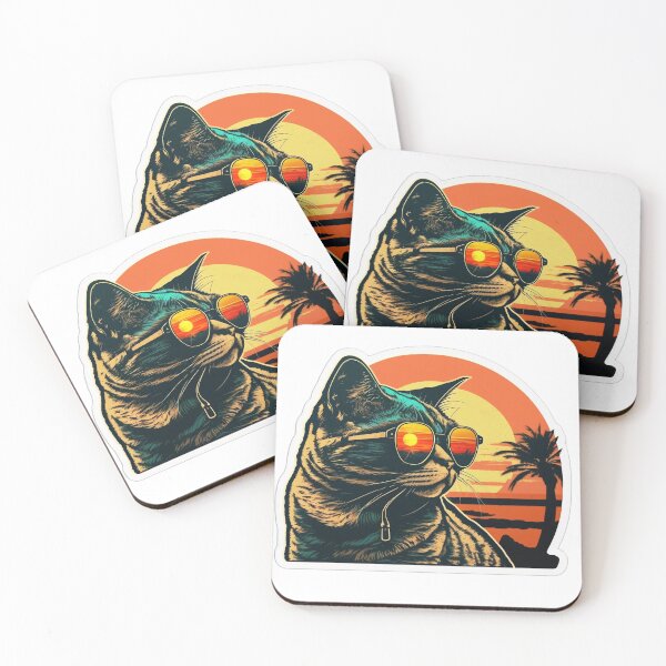 Item preview, Cat Looking at Sunset designed and sold by iamamiraj.