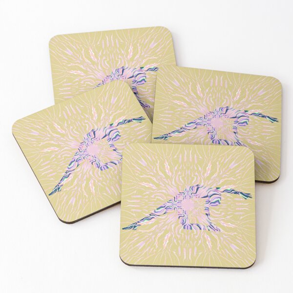 Item preview, Yoga Stretch  in Blue/Violet designed and sold by JenConArt.