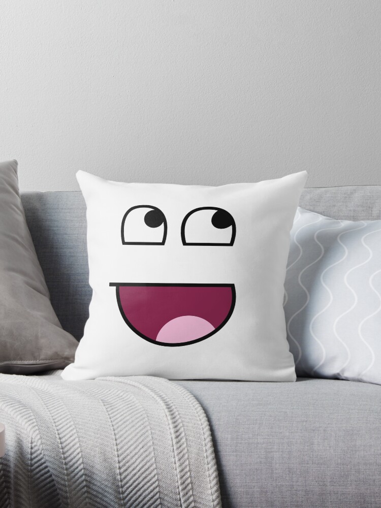 Roblox Face Smiley Avatar Funny | Art Print