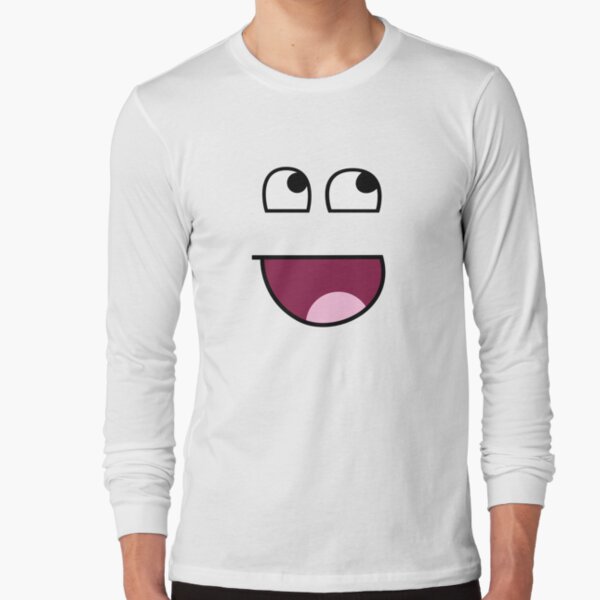 Roblox Face T Shirt, HD Png Download - vhv