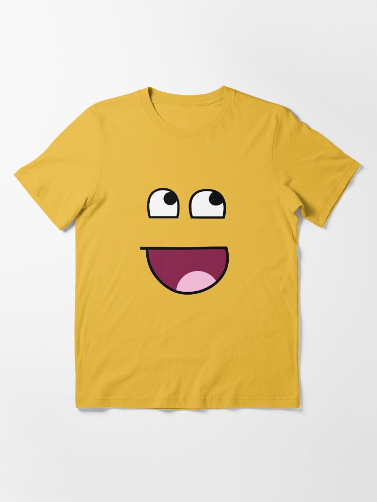 Roblox Face Smiley Avatar Funny Essential T-Shirt for Sale by soebekhi