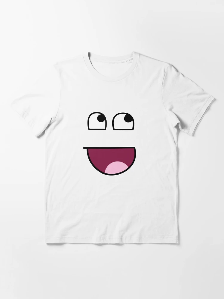 YONGMAO Roblox Smiley Face Fan Cool Fun Retro Gaming Meme T Shirt