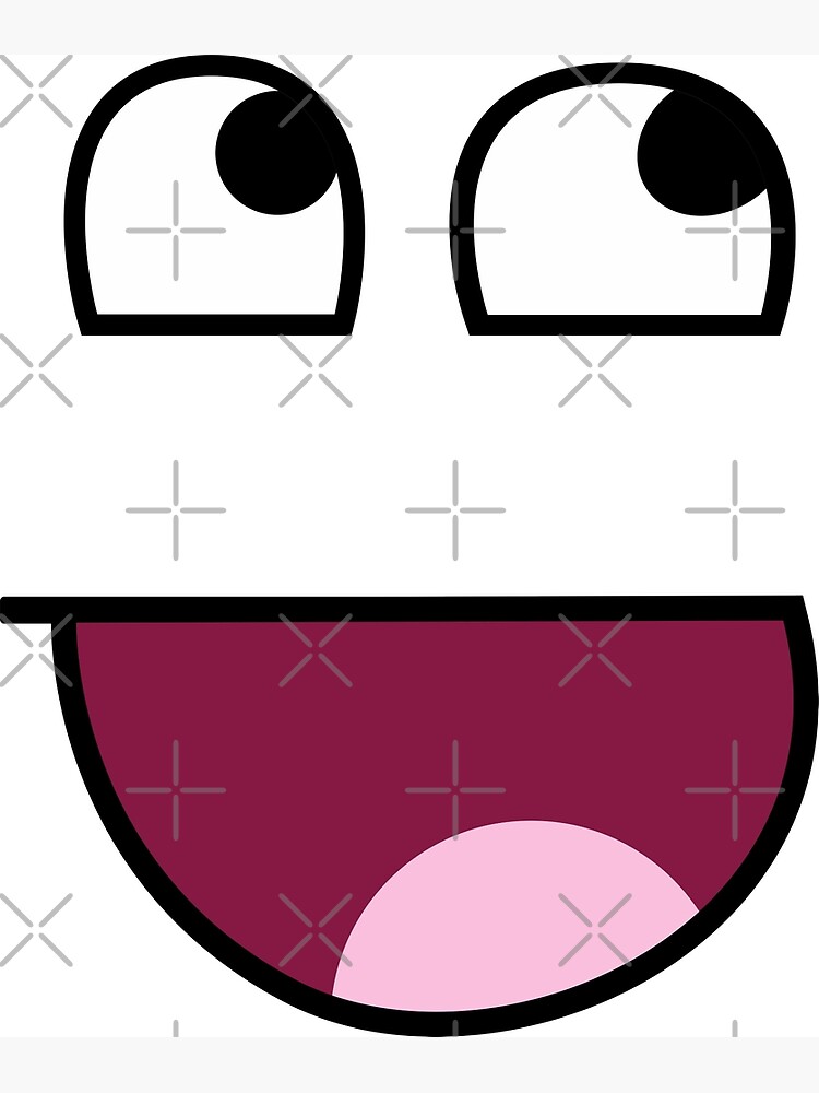 Roblox Face Smiley Avatar, Face, text, people, video Game png