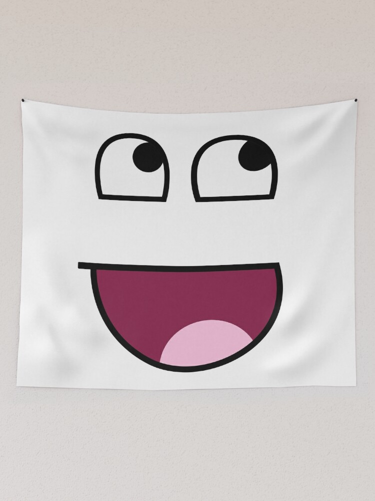 Roblox Face Smiley Avatar Funny | Art Print