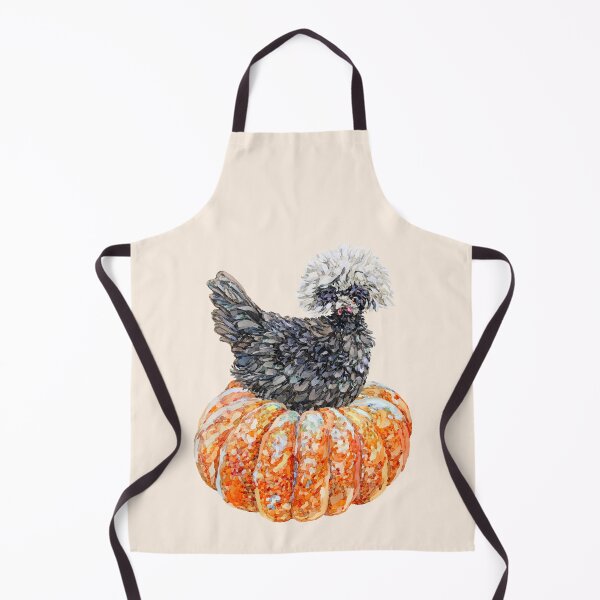 Item preview, Watercolour Chicken - Polish on a Pumpkin designed and sold by becca-boyce.
