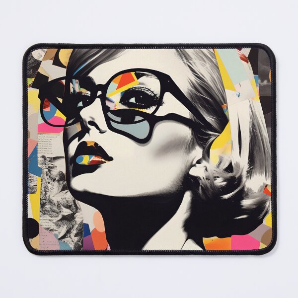 Item preview, Minimalist pop-art collage  designed and sold by RoseShop2093.