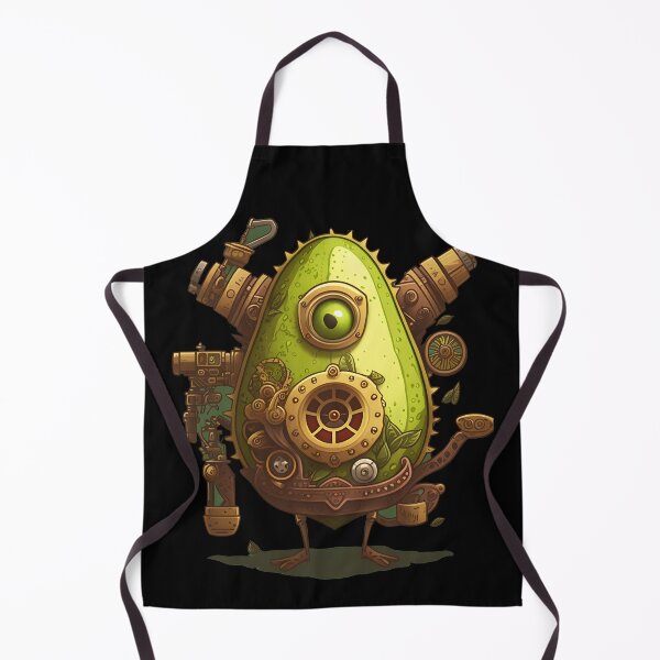 Item preview, Steampunk Avocado Design - Vintage Victorian Aesthetic Artwork designed and sold by starider.