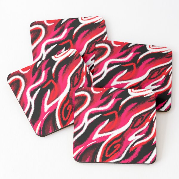 Item preview, RED Fire lovers patterns art designed and sold by seekrame.