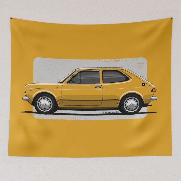Item preview, My drawing of the classic utility car with soft background designed and sold by designjaag.