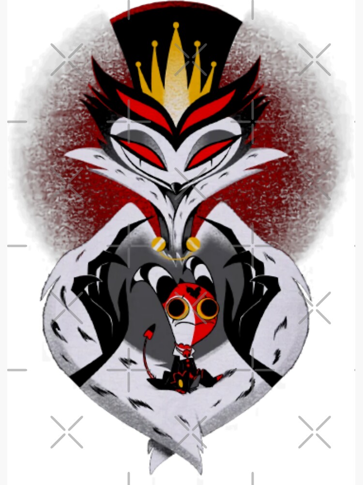 Cute Stolas and Blitzo - Helluva Boss 