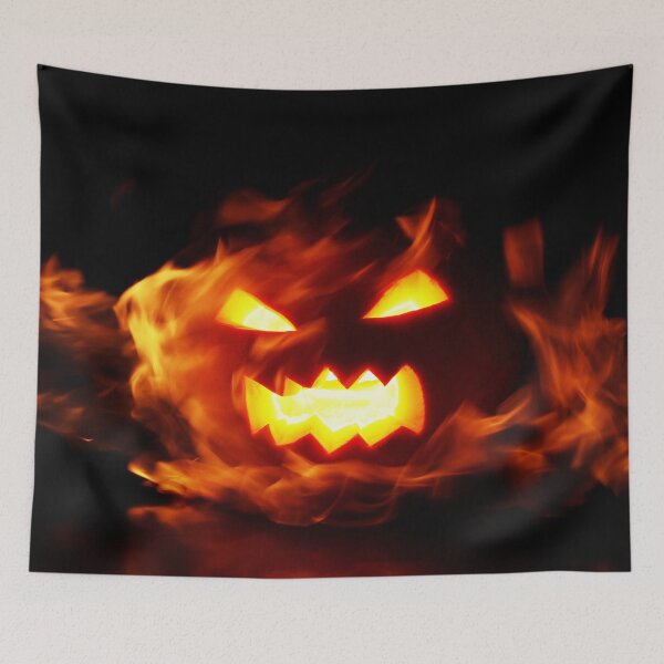 Item preview, Pumpkin within flames designed and sold by Lefteris Betsis.