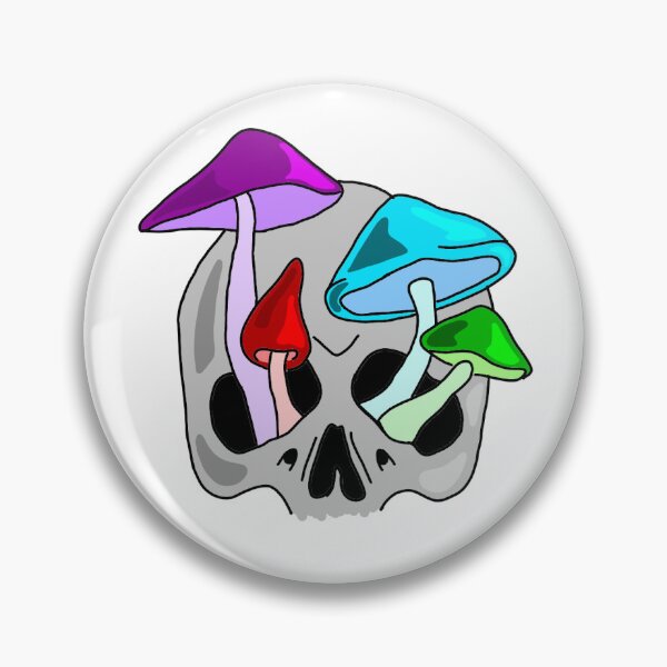 Item preview, Mushroom Skull designed and sold by someonenamedkai.