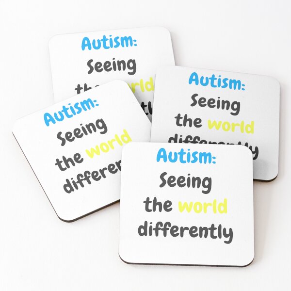 Item preview, Autism: seeing the world differently. T-shirt  designed and sold by Print-and-Prose.