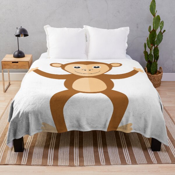 Item preview, Monkey on white designed and sold by reneesillus.