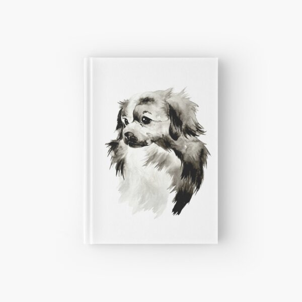 Item preview, Beautiful Ink Drawing/ Painting of Tibetan Spaniel designed and sold by Monica C. Webster.