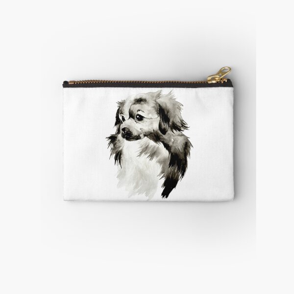 Item preview, Beautiful Ink Drawing/ Painting of Tibetan Spaniel designed and sold by Monica C. Webster.