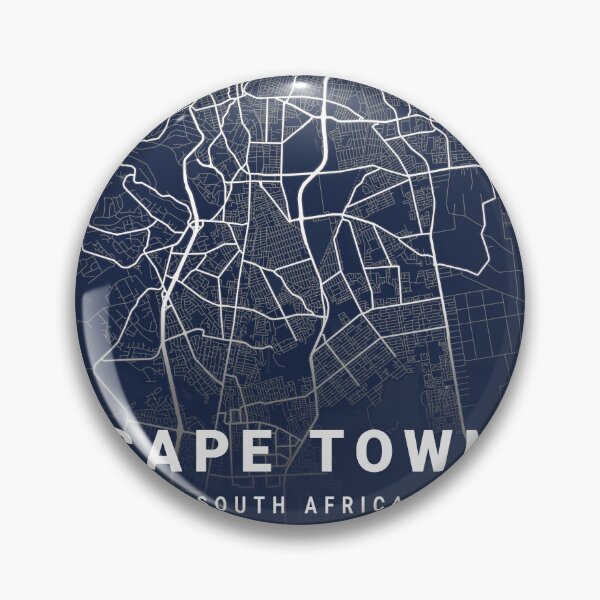 Item preview, Blueprint City Map of Cape town South Africa designed and sold by More than Myriad.