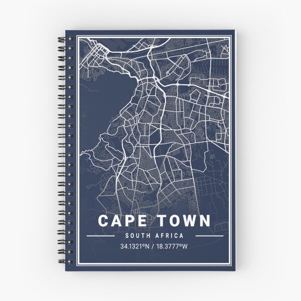 Item preview, Blueprint City Map of Cape town South Africa designed and sold by More than Myriad.