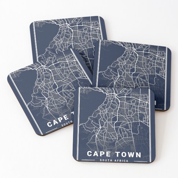 Item preview, Blueprint City Map of Cape town South Africa designed and sold by More than Myriad.