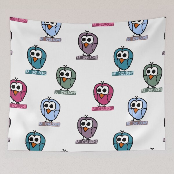 Item preview, Be Owlsome Purple designed and sold by Lrtheurer.