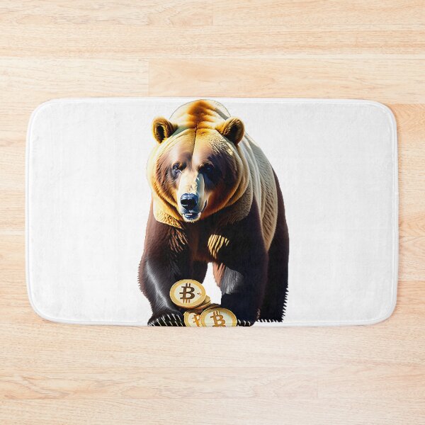 Item preview, Grizzly Bear with Bitcoins BTC 2023 designed and sold by T3goods.