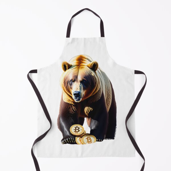 Item preview, Grizzly Bear with Bitcoins BTC 2023 designed and sold by T3goods.