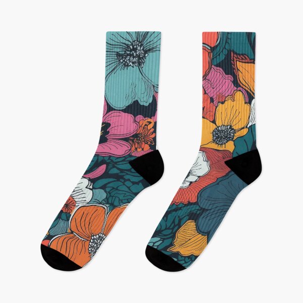 Item preview, 2023 Trend design Colorful Flower Pattern Motif V6 designed and sold by Family Journey with God.