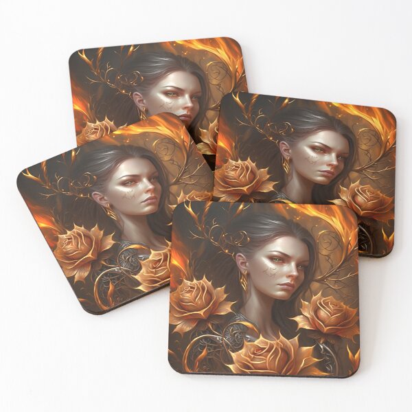 Item preview, Lady of the Flames, Spirit of Fire designed and sold by Asfamoth.
