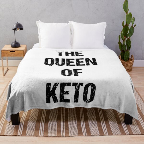 Item preview, The Queen of Keto Text Based Design designed and sold by CGSGraphics.