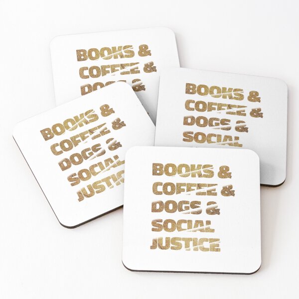 Item preview,  books & coffee & dogs & social justice design designed and sold by Osama Abdelgalil.