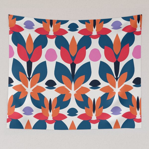 Item preview, 2023 Trend design Colorful Flower Pattern Motif V7 designed and sold by Family Journey with God.