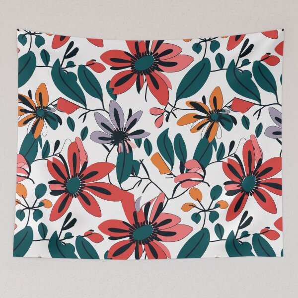 Item preview, 2023 Trend design Colorful Flower Pattern Motif V8 designed and sold by Family Journey with God.