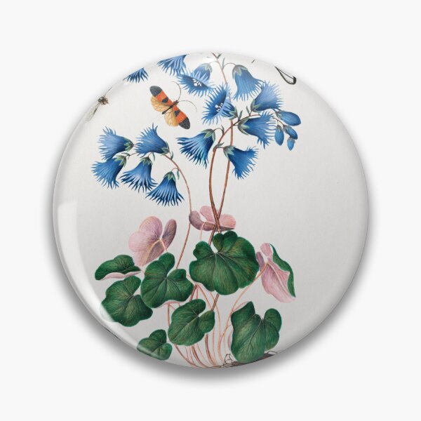 Item preview, Vintage Butterfly and Flower Wall Art designed and sold by Sintija BILIKA.